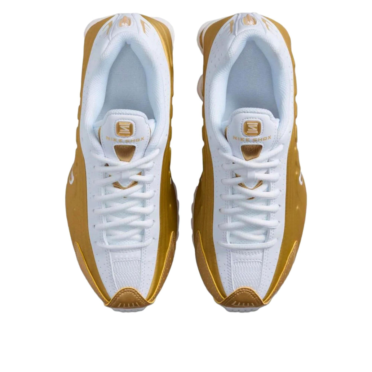 Nike Shox R4 Metallic Gold / Metallic Gold  CW2626-700 Grade-School