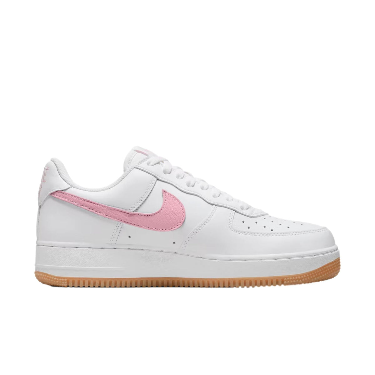 Nike Air Force 1 Low Retro White / Pink - Gum Yellow  DM0576-101 Men's