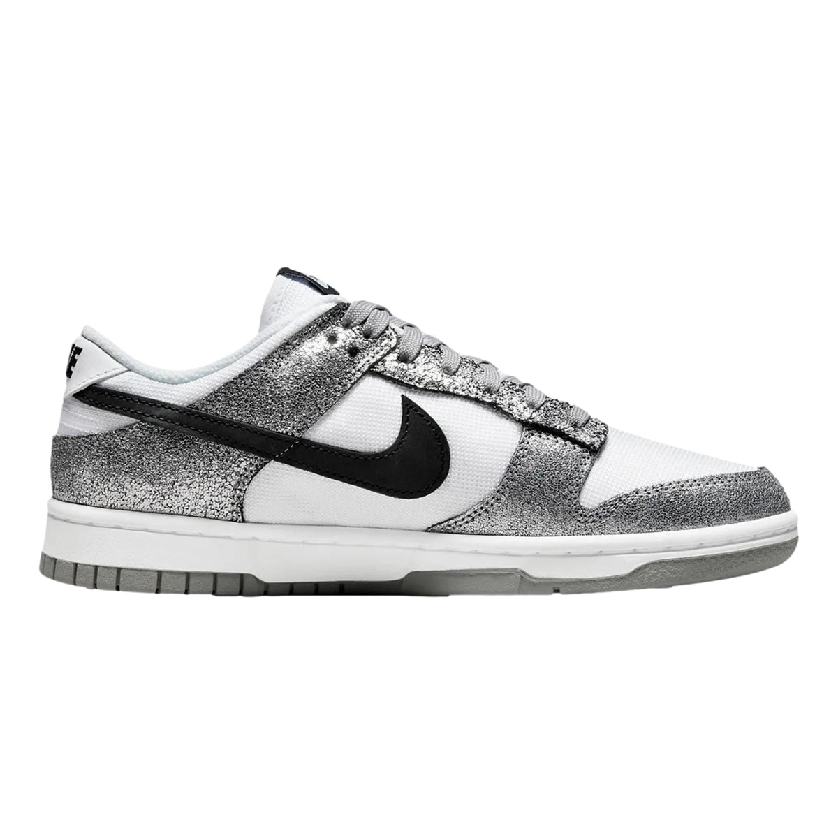 Nike Dunk Low Metallic Silver / Off Noir - White  DO5882-001 Women's