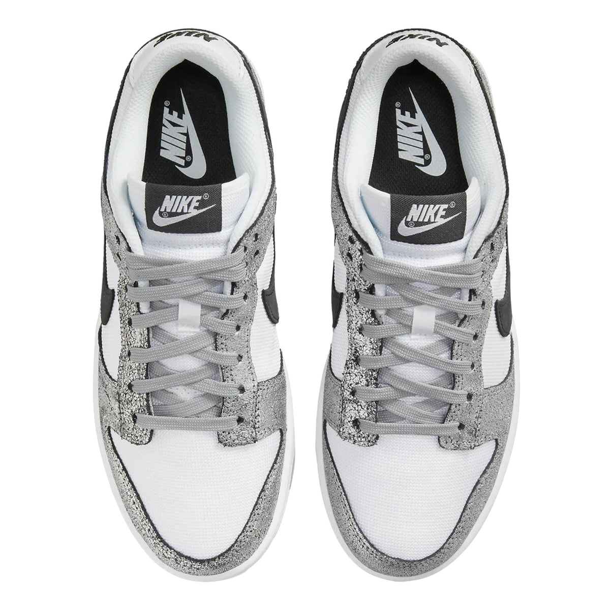 Nike Dunk Low Metallic Silver / Off Noir - White  DO5882-001 Women's
