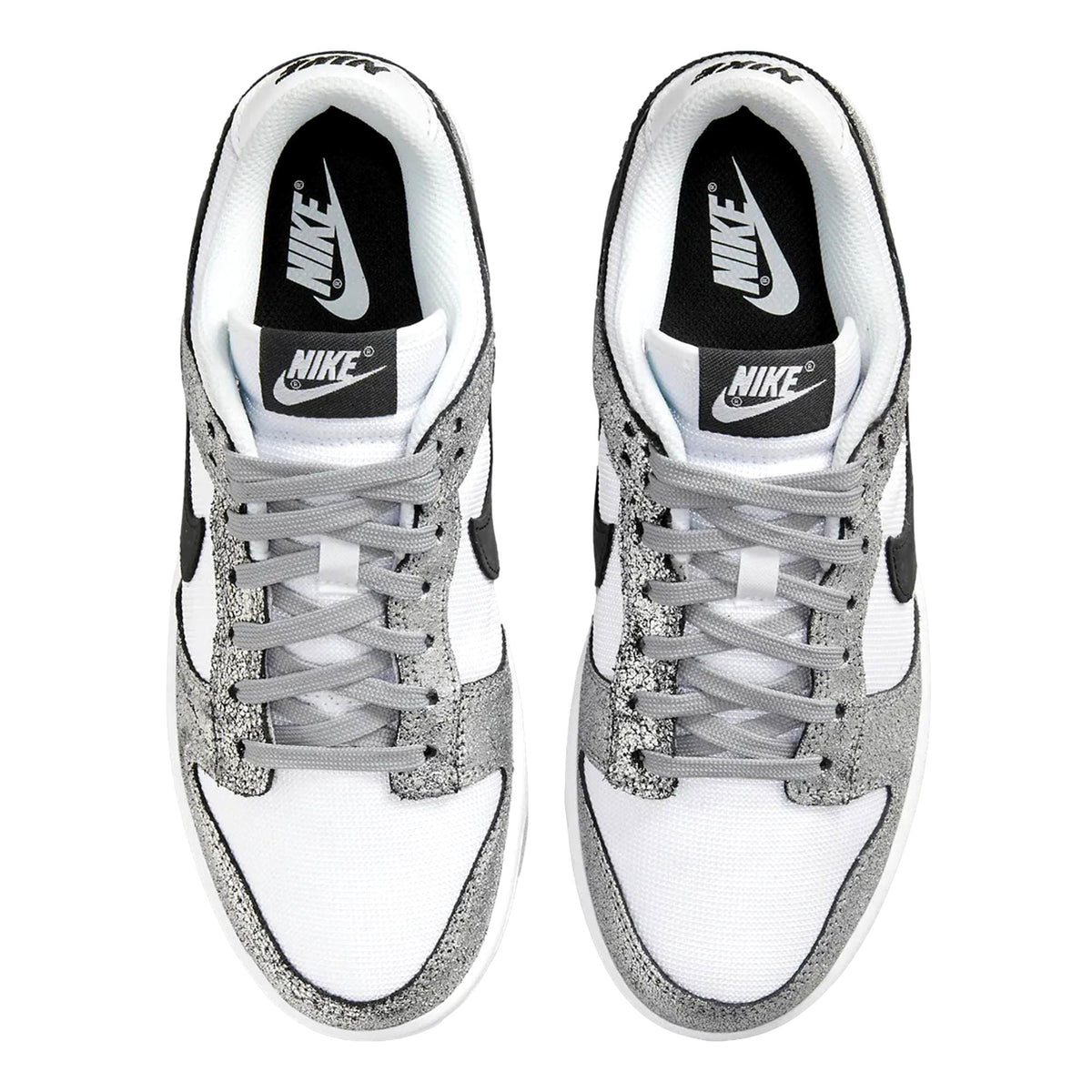 Nike Dunk Low Metallic Silver / Off Noir - White  DO5882-001 Women's
