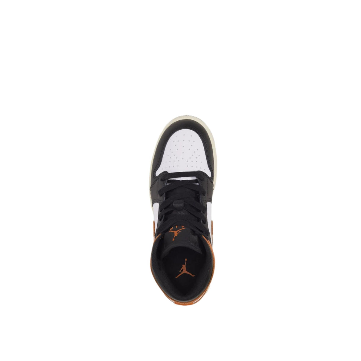 Nike Air Jordan 1 Mid Starfish / Black - White - Sail  DQ8423-801 Grade-School