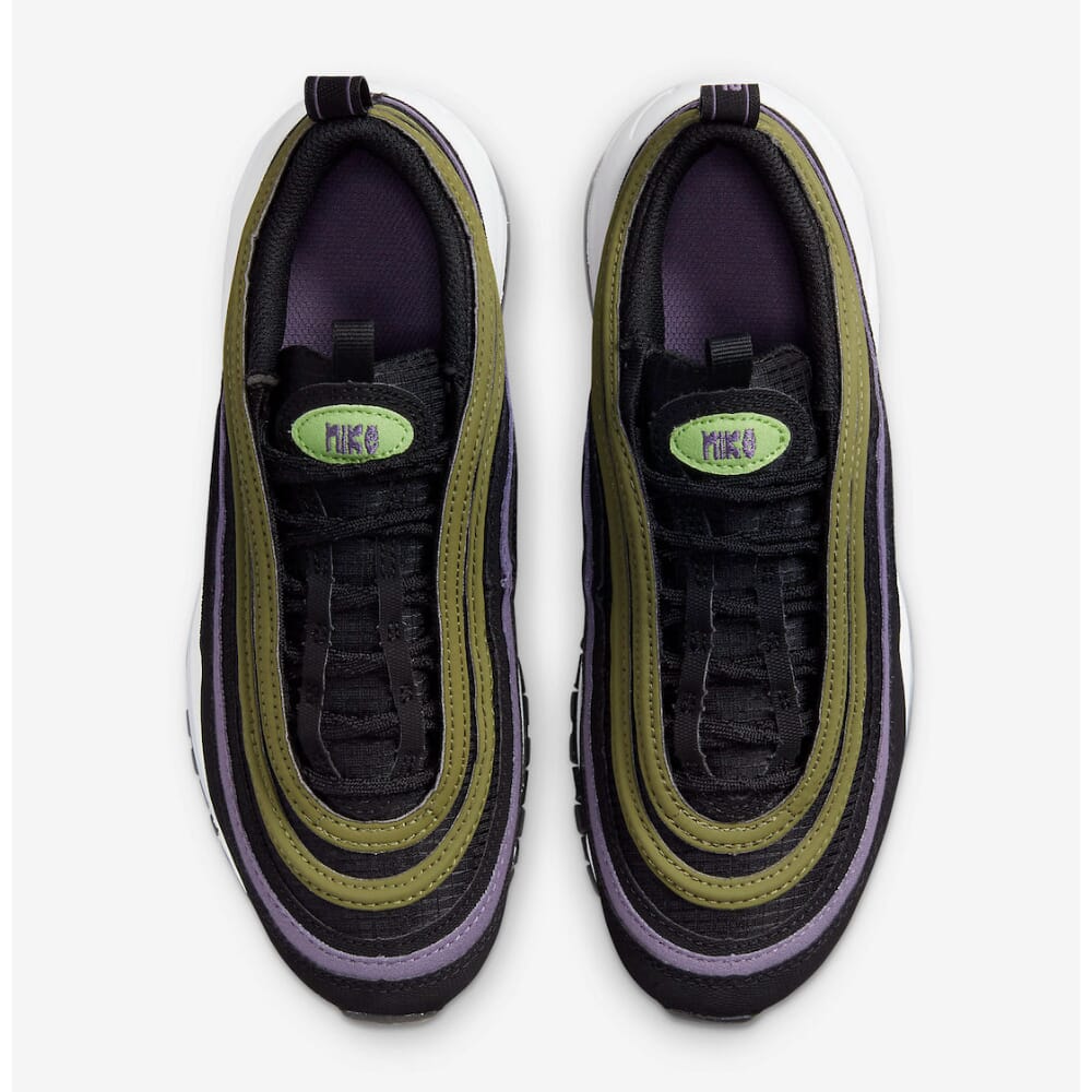 Nike Air Max 97 Black/Elemental Pink  DX4734-001 Grade-School