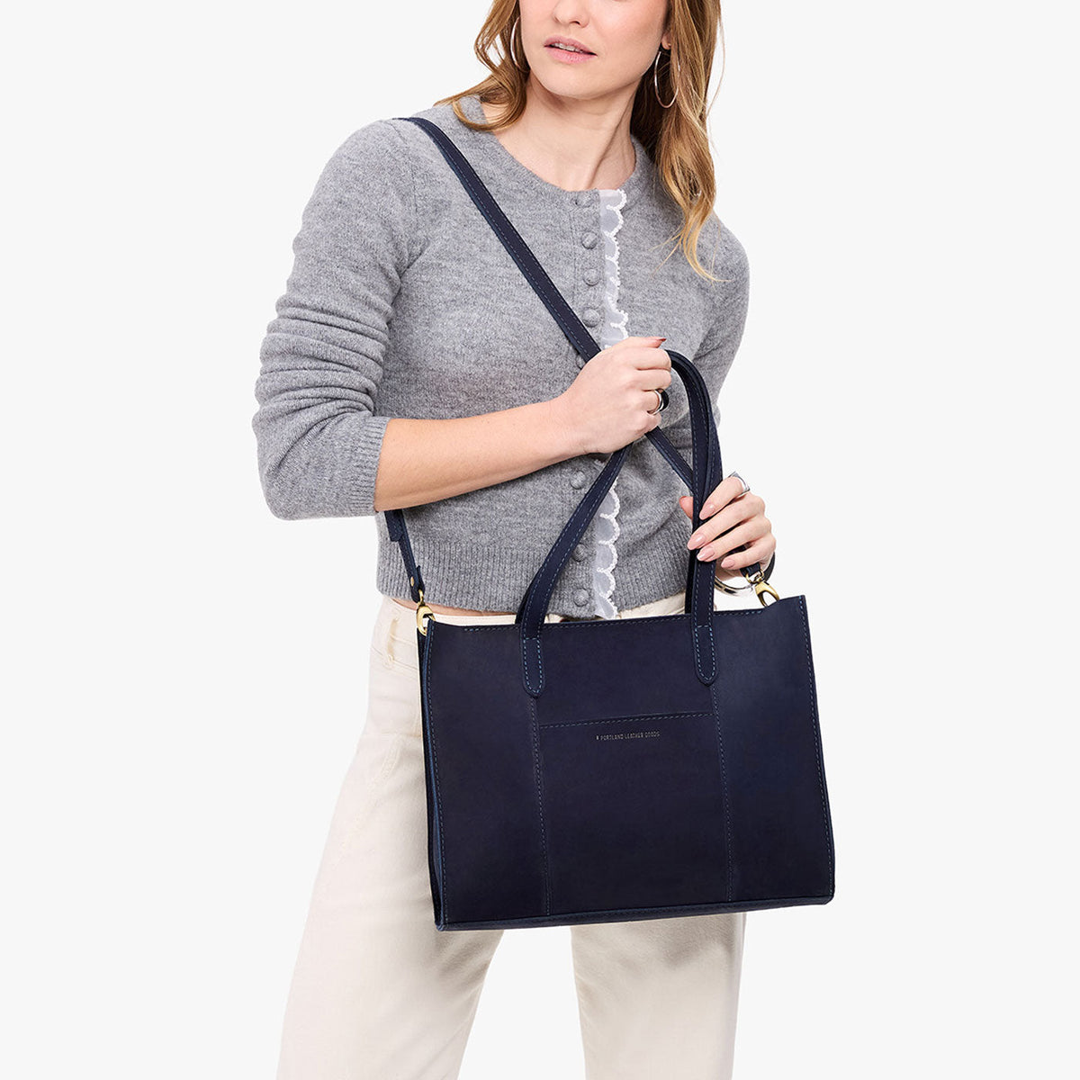 'Almost Perfect' Large Lola Zipper Crossbody Tote