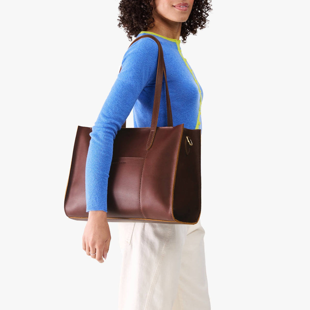 'Almost Perfect' Large Lola Zipper Crossbody Tote