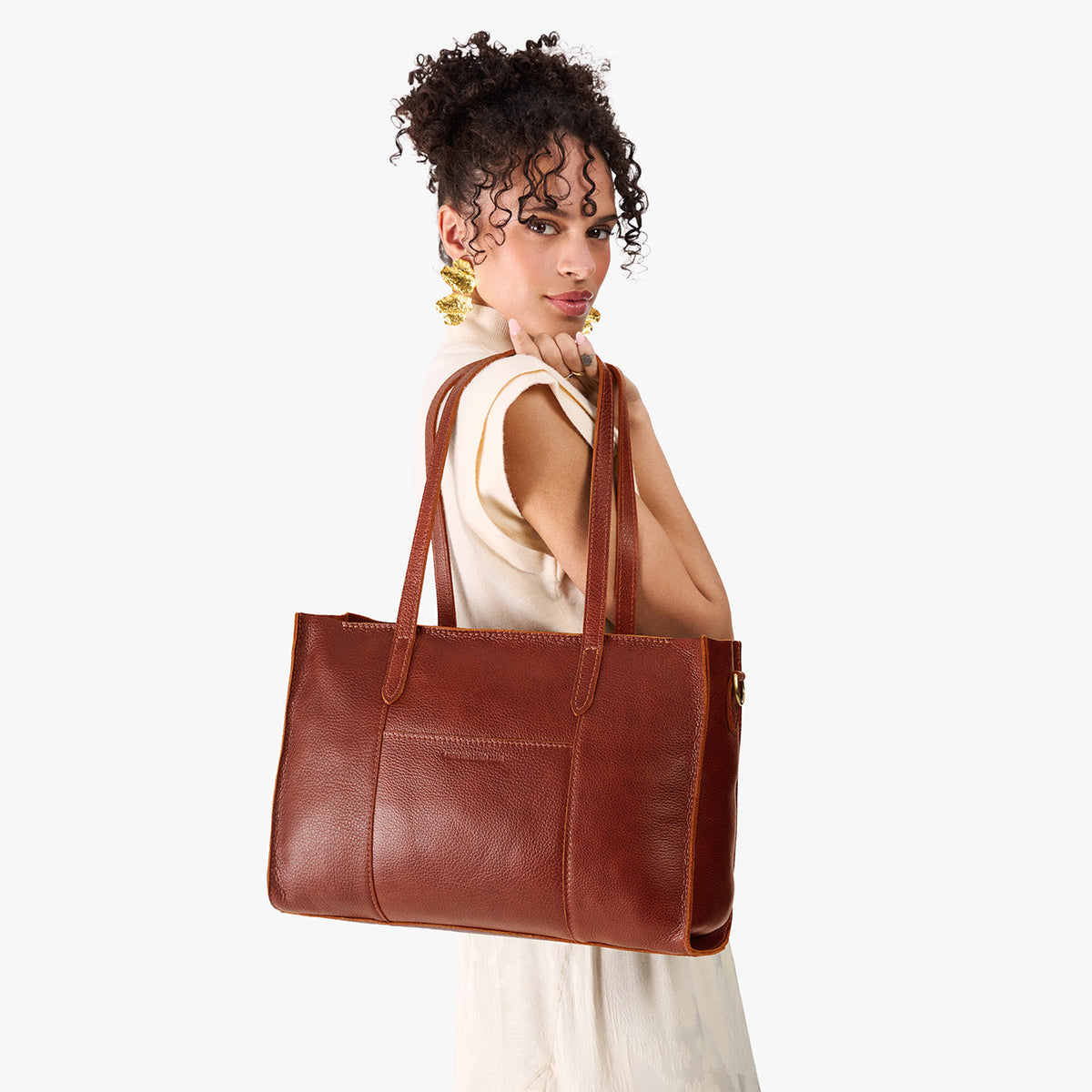 'Almost Perfect' Large Lola Zipper Crossbody Tote