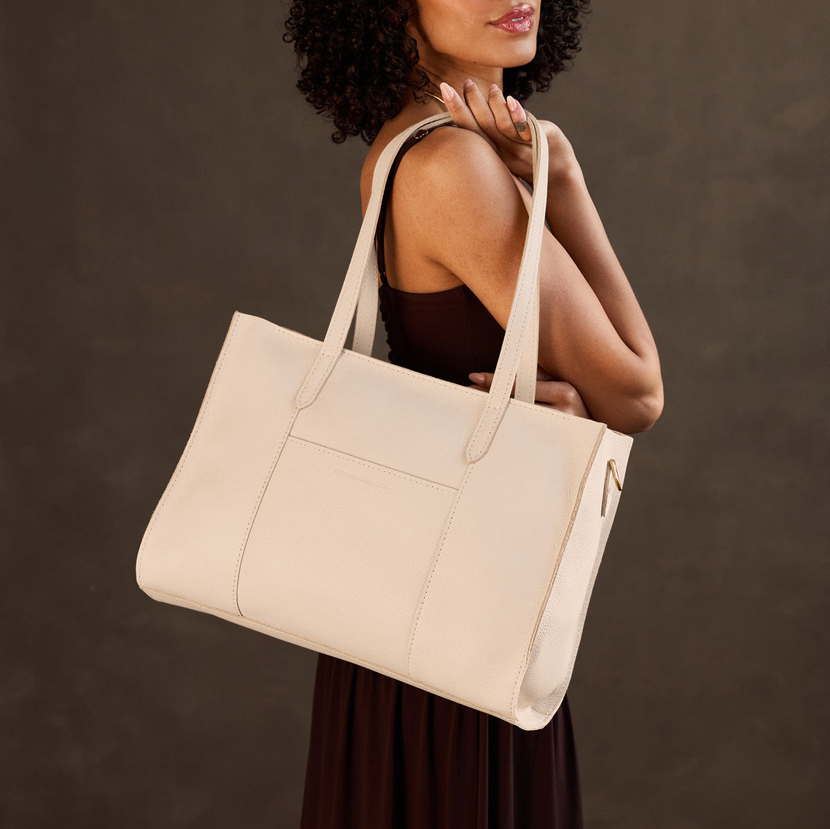 'Almost Perfect' Large Lola Zipper Crossbody Tote