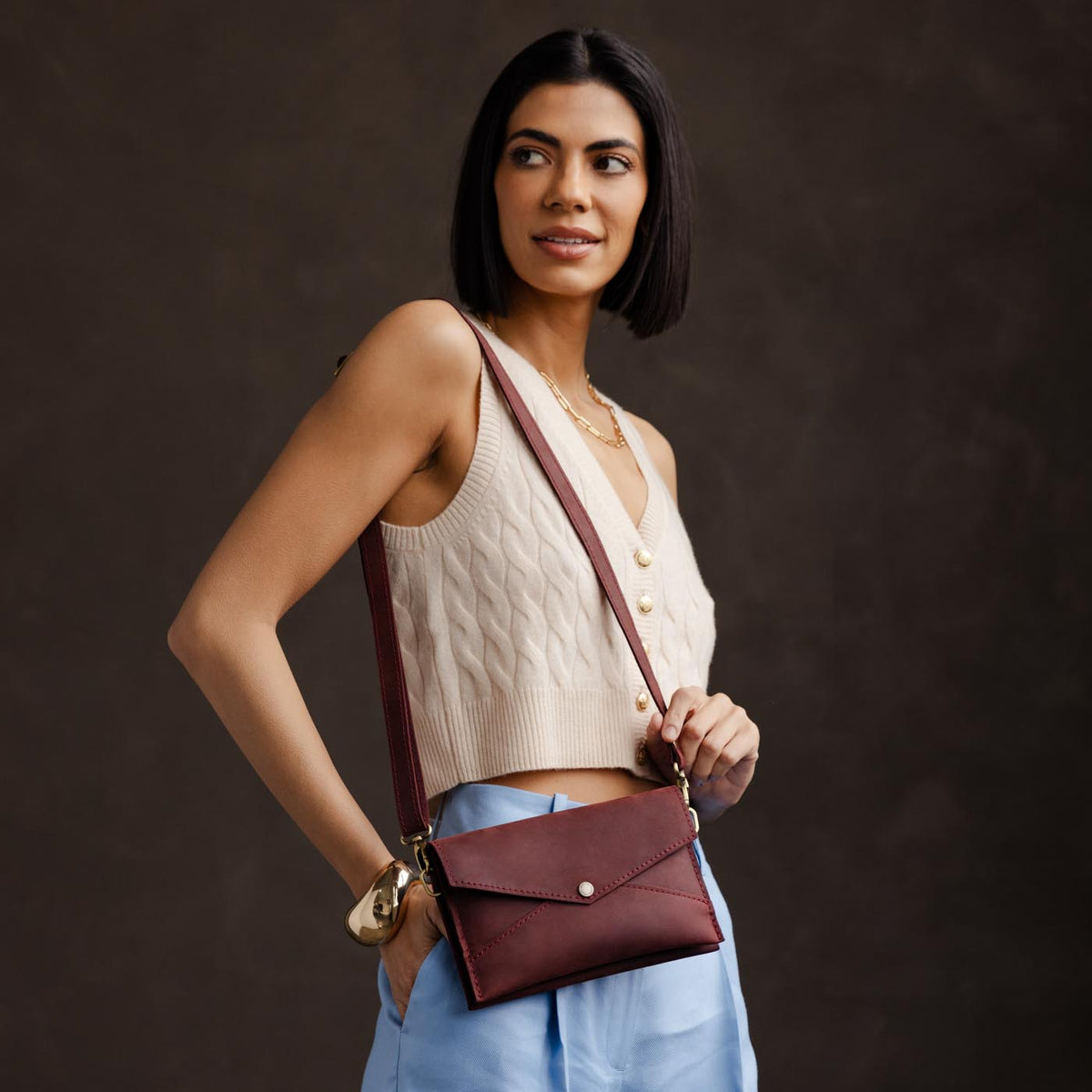 Almost Perfect' Envelope Convertible Crossbody