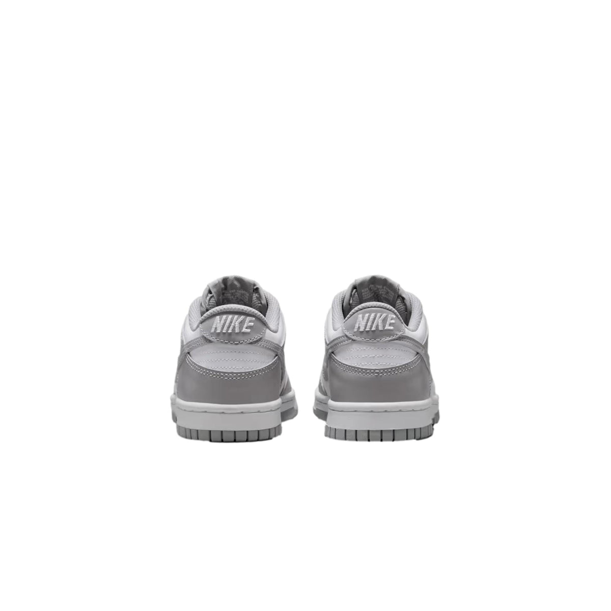 Nike Dunk Low White / Light Smoke Grey - White  FB9109-123 Grade-School