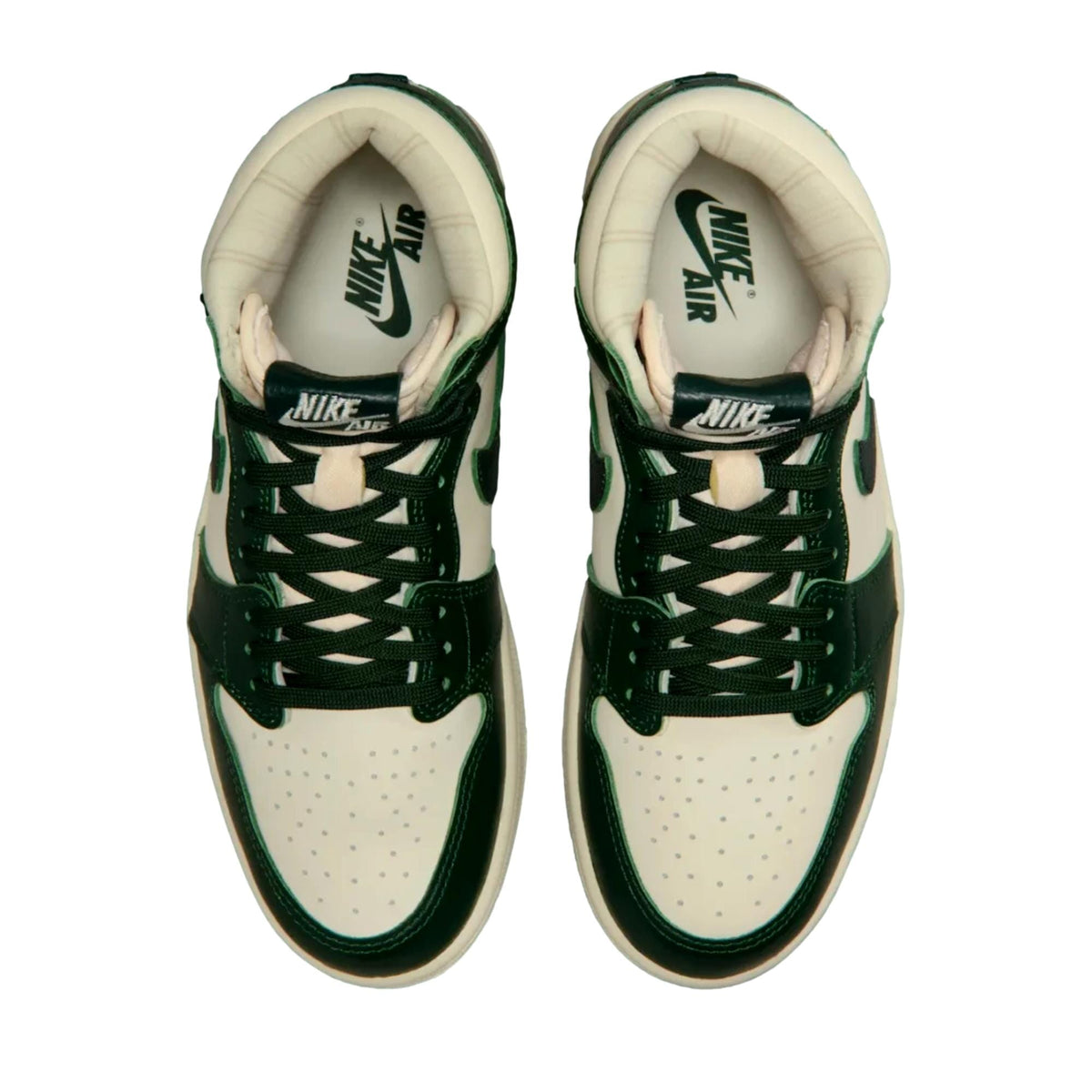 Nike Air Jordan 1 Retro Hi OG Pale Ivory / Pro Green - FIR  FD2596-101 Women's