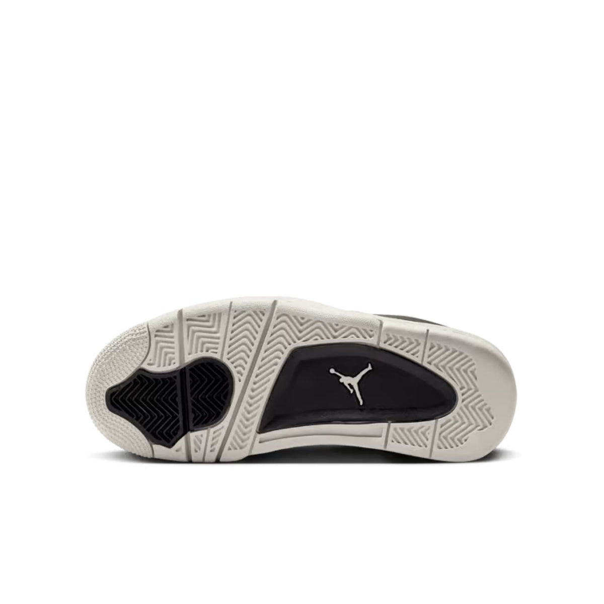 Nike Air Jordan 4 RM Black/Light Bone-Dark Grey  FQ7938-001 Grade-School
