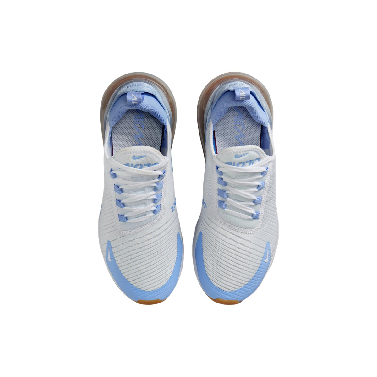 Nike Air Max 270 White / Aluminum - Blue Tint  HJ3222-103 Women's