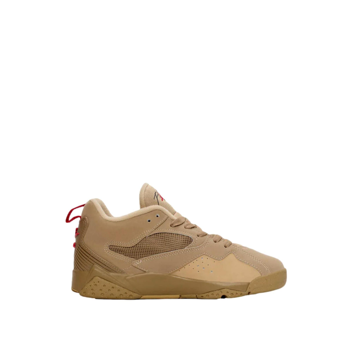 Nike Jordan MVP 92 Desert Camo - Fire Red - Mushroom  HQ4427-200 Grade-School