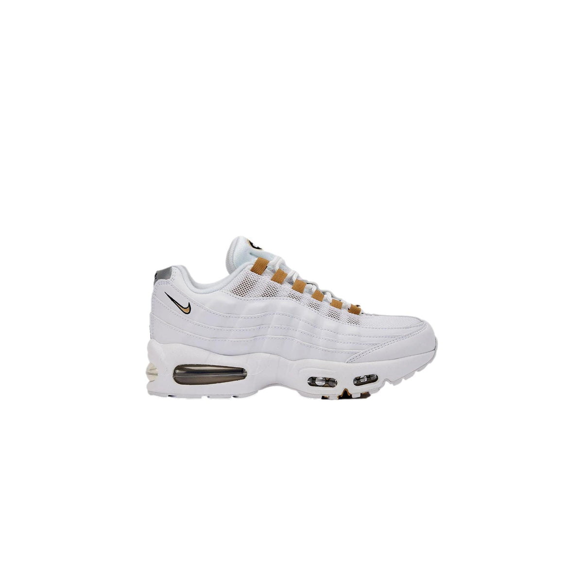 Nike Air Max 95 BB LTR White / Metallic Gold - Black  II4130-102 Grade-School
