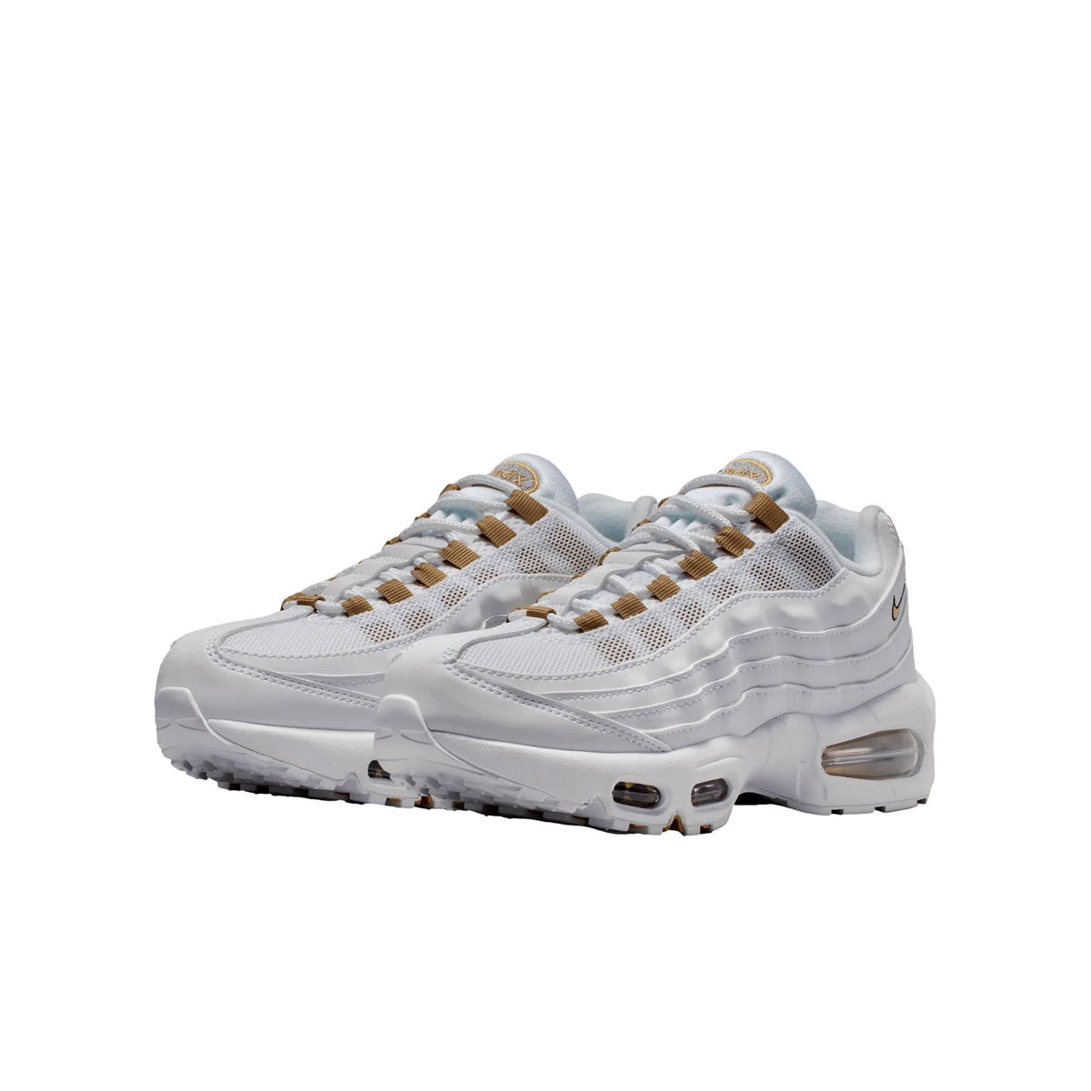 Nike Air Max 95 BB LTR White / Metallic Gold - Black  II4130-102 Grade-School