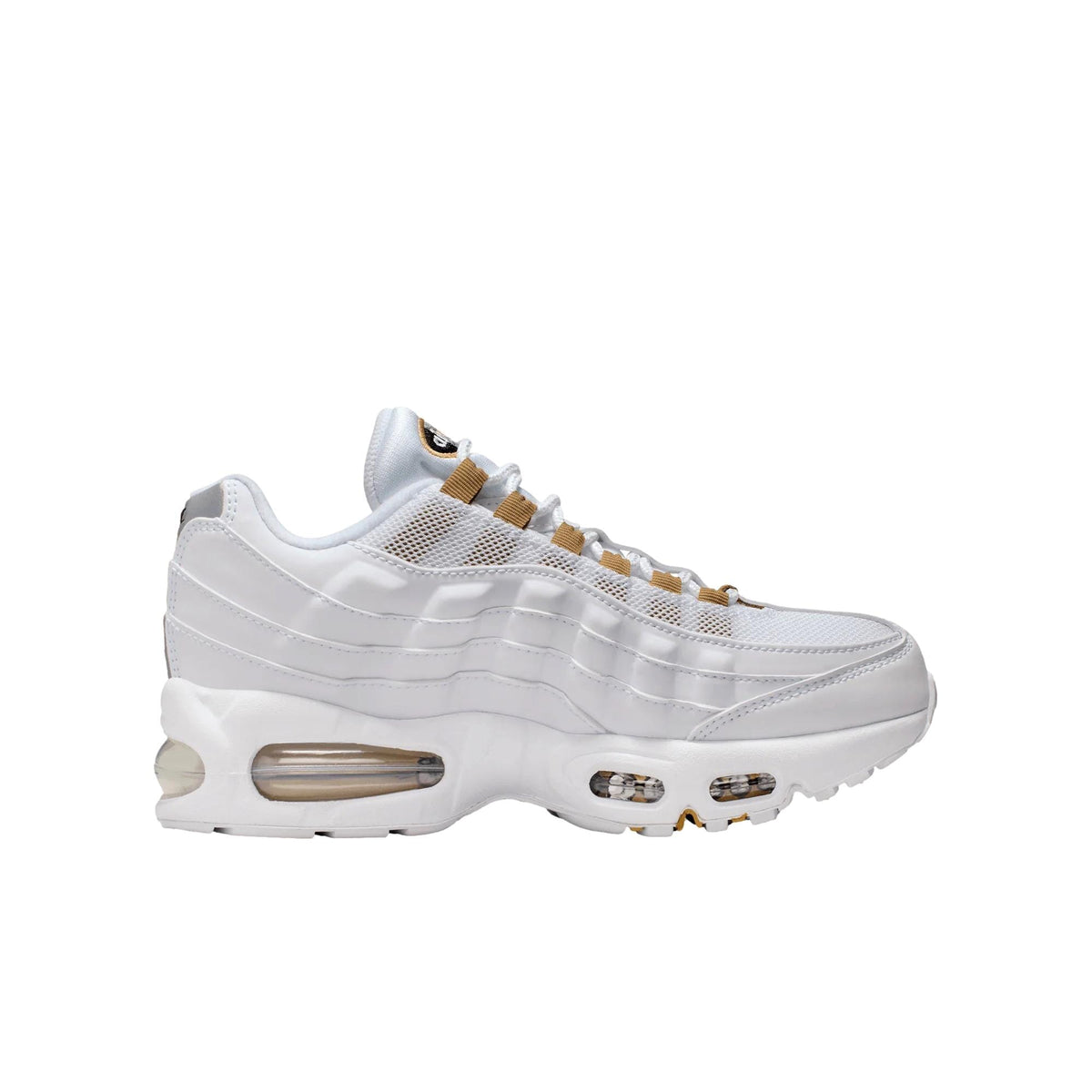 Nike Air Max 95 BB LTR White / Metallic Gold - Black  II4130-102 Grade-School