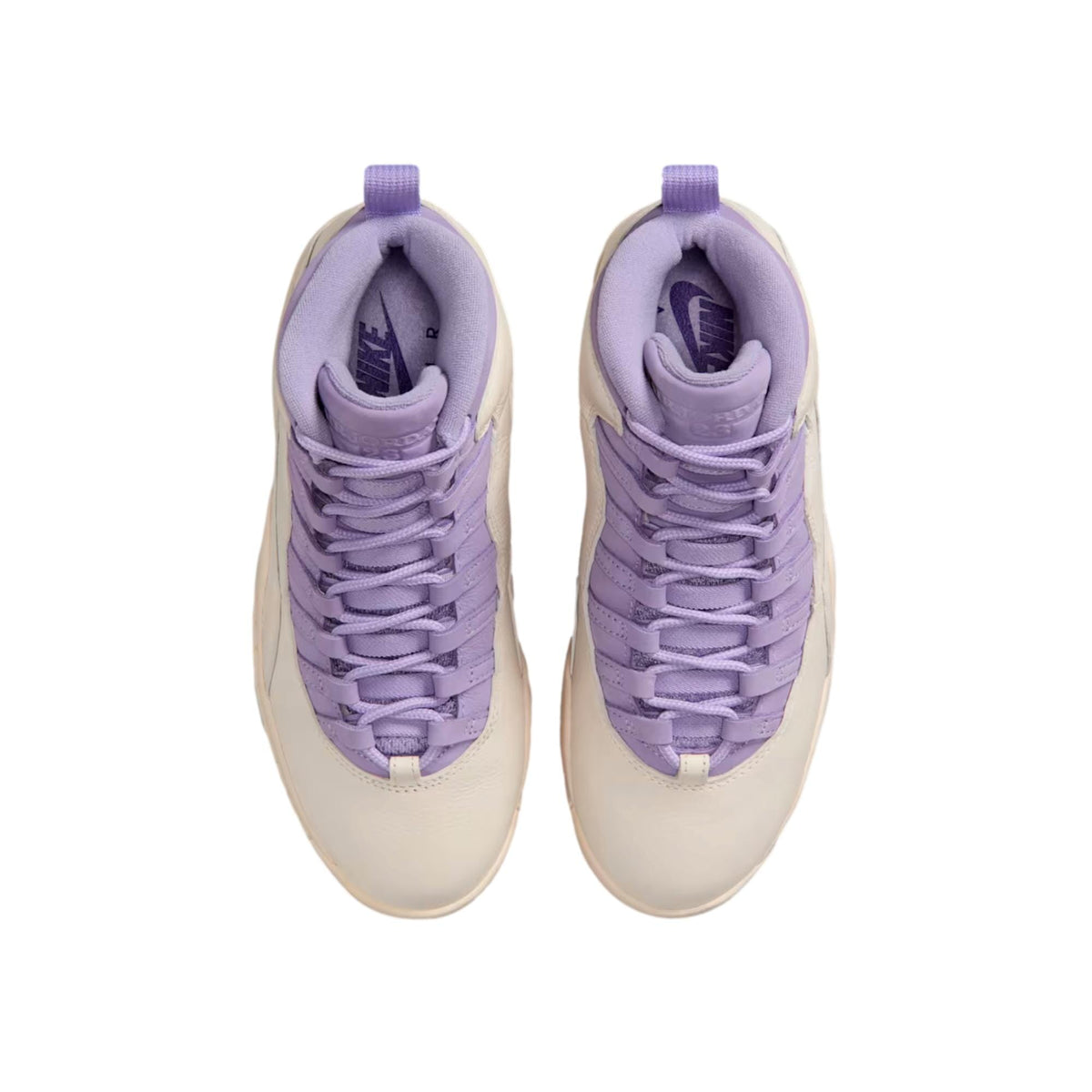 Nike Air Jordan 10 Retro Chalk / Hydrangeas - Wild Grape  IQ0388-101 Women's
