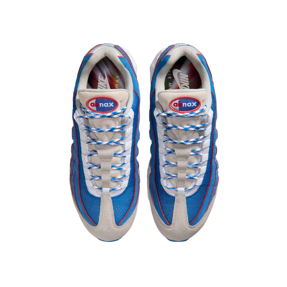 Nike Air Max 95 Big Bubble QS 2 Blue Sapphire / Metallic Silver  IR1944-400 Men's