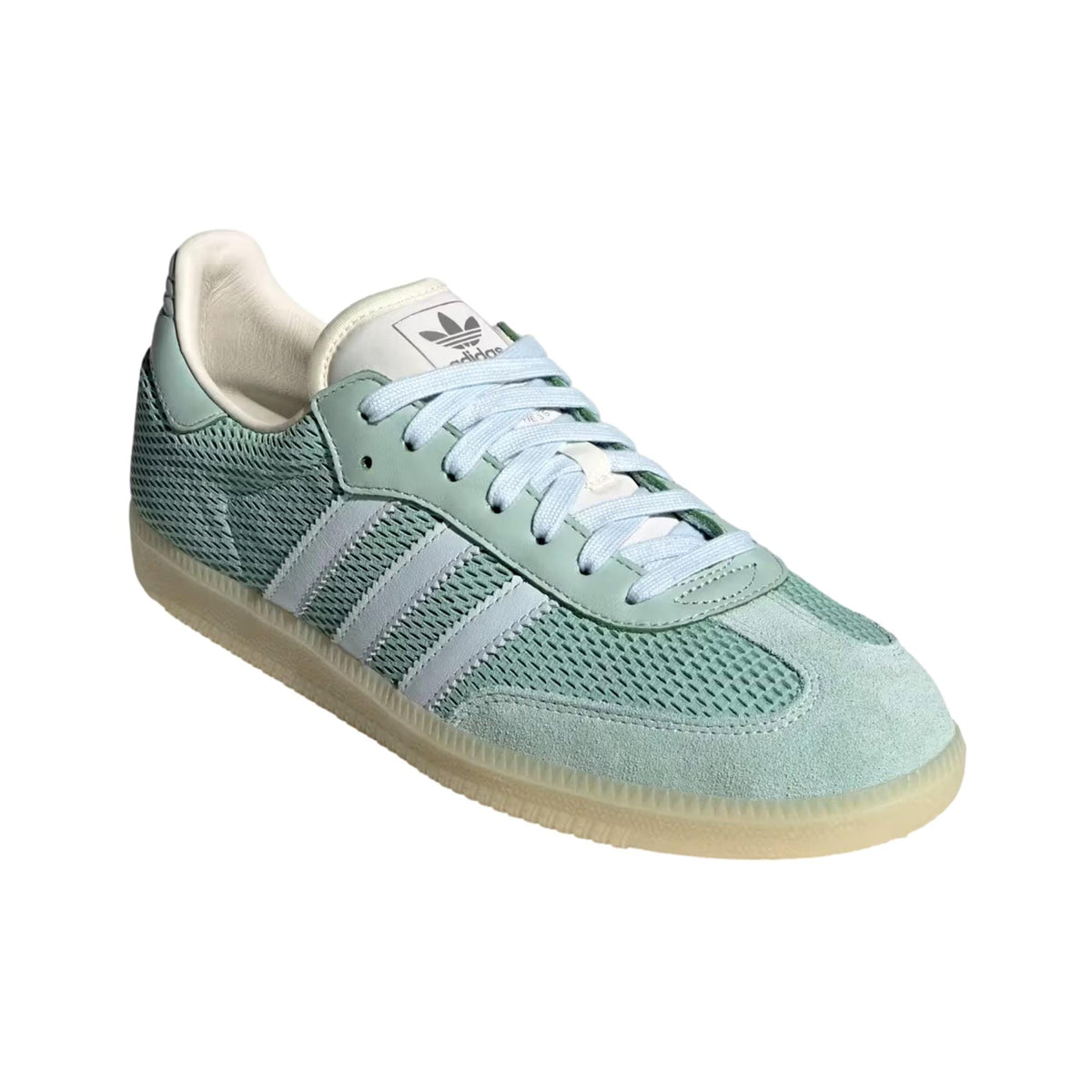 Adidas Samba OG Hazy Green / Sky Tint / Off White  JI3179 Men's