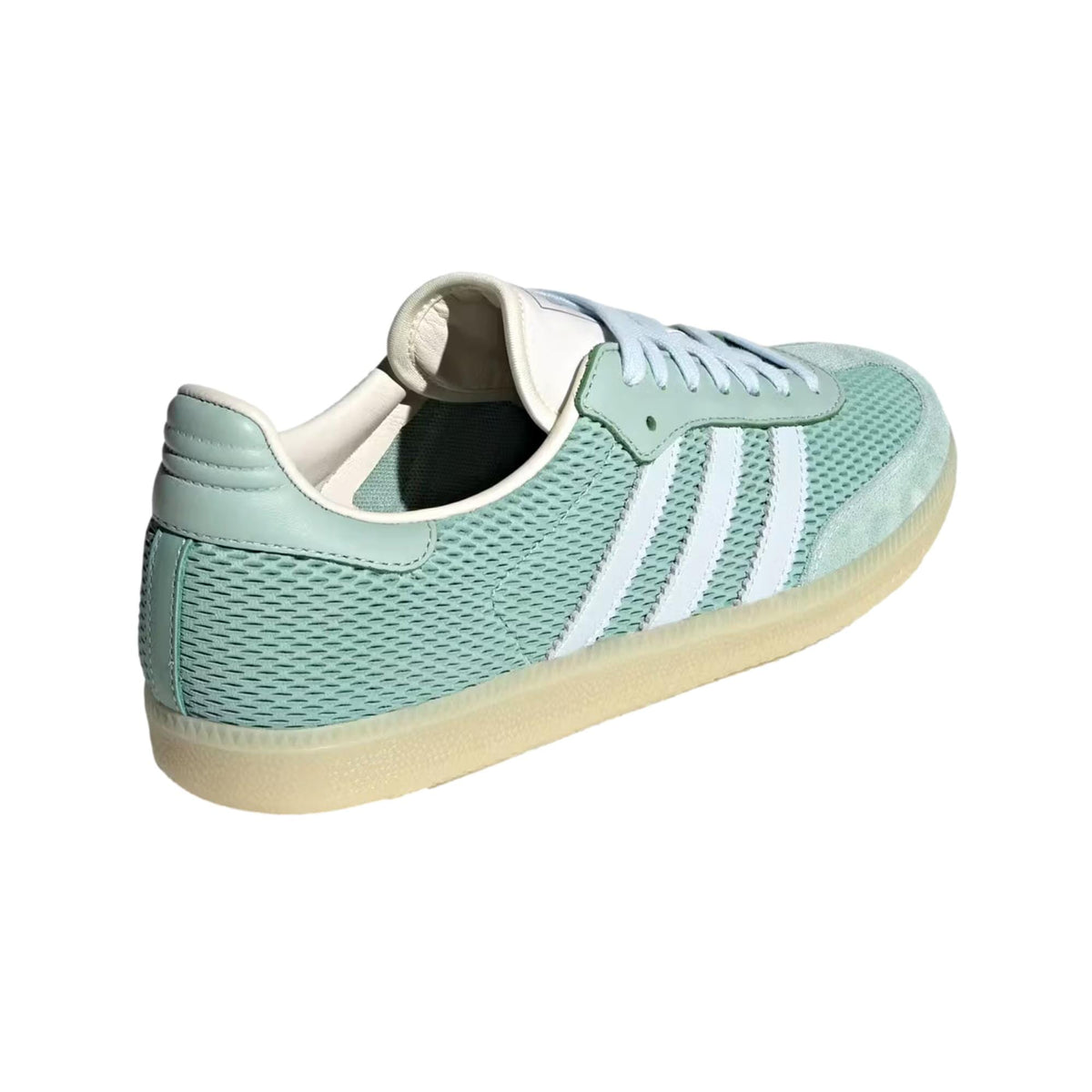 Adidas Samba OG Hazy Green / Sky Tint / Off White  JI3179 Men's