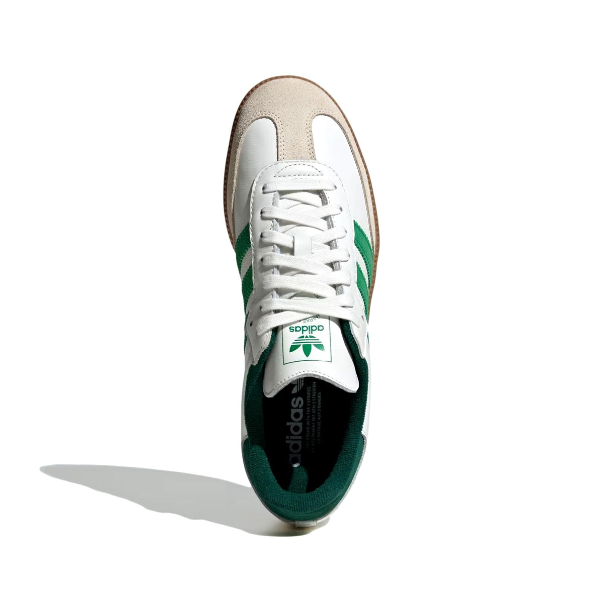 Adidas Samba OG Core White / Green / Collegiate Green  JI3202 Men's