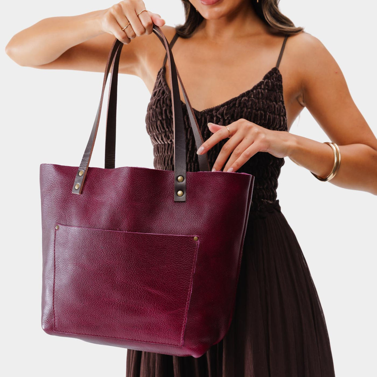 'Almost Perfect' Leather Tote Bag