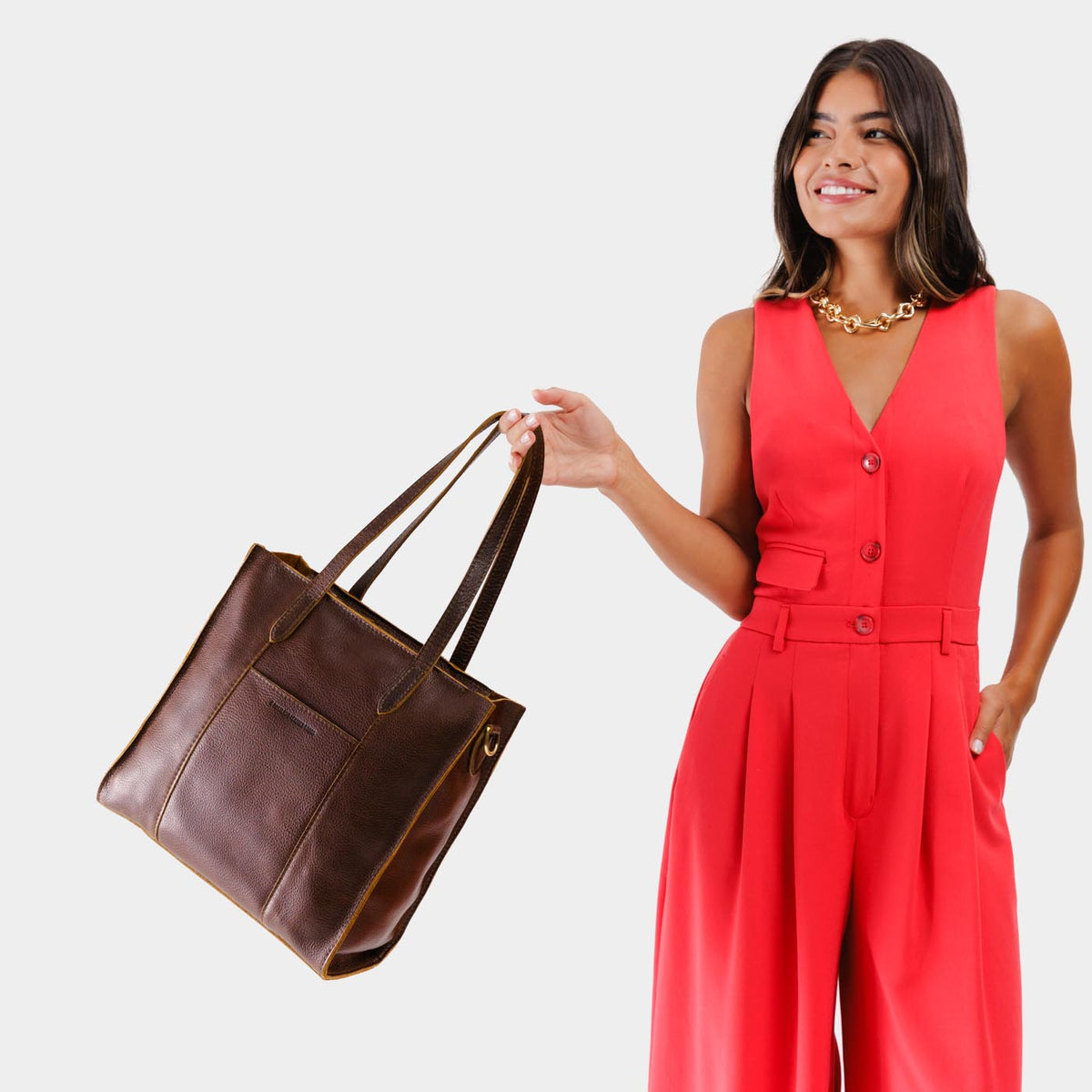 'Almost Perfect' Large Lola Zipper Crossbody Tote