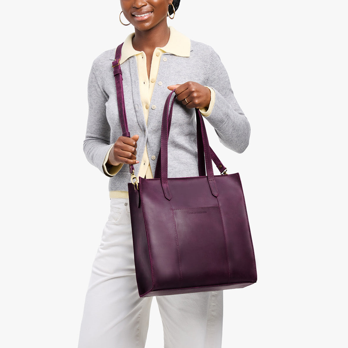 'Almost Perfect' Large Lola Zipper Crossbody Tote
