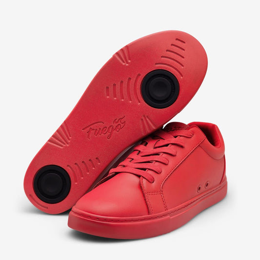 Red Low-top
