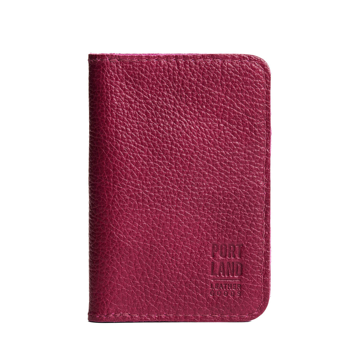 'Almost Perfect' Leather Modern Passport Holder