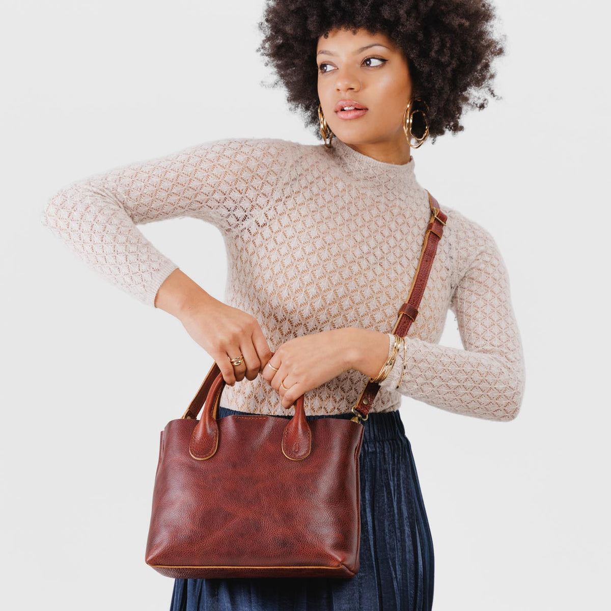 'Almost Perfect' Raindrop Crossbody Bag
