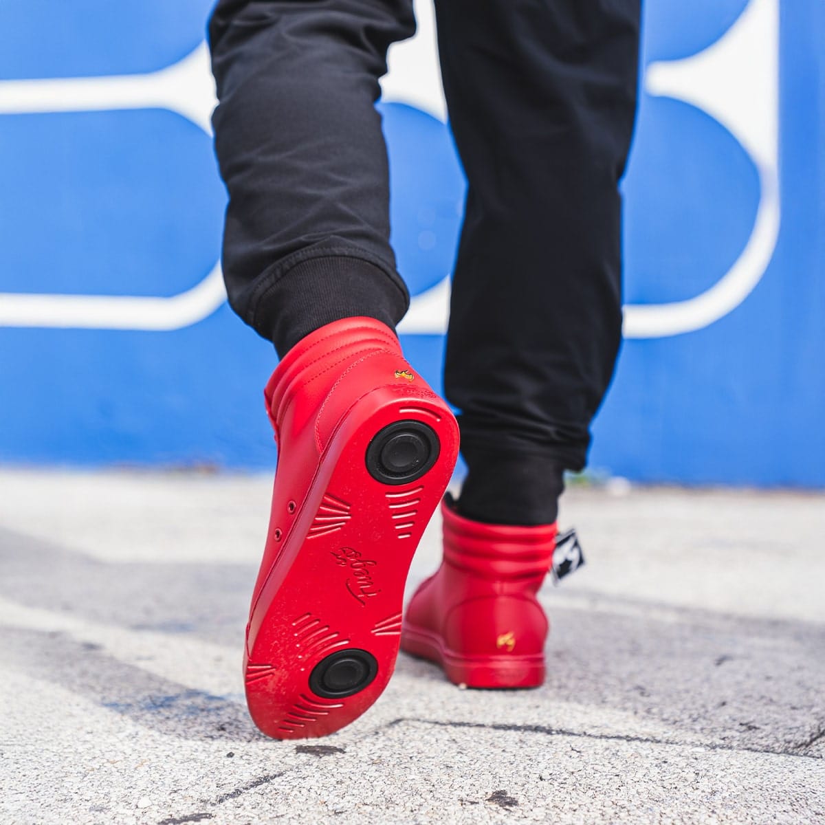 Red High-top