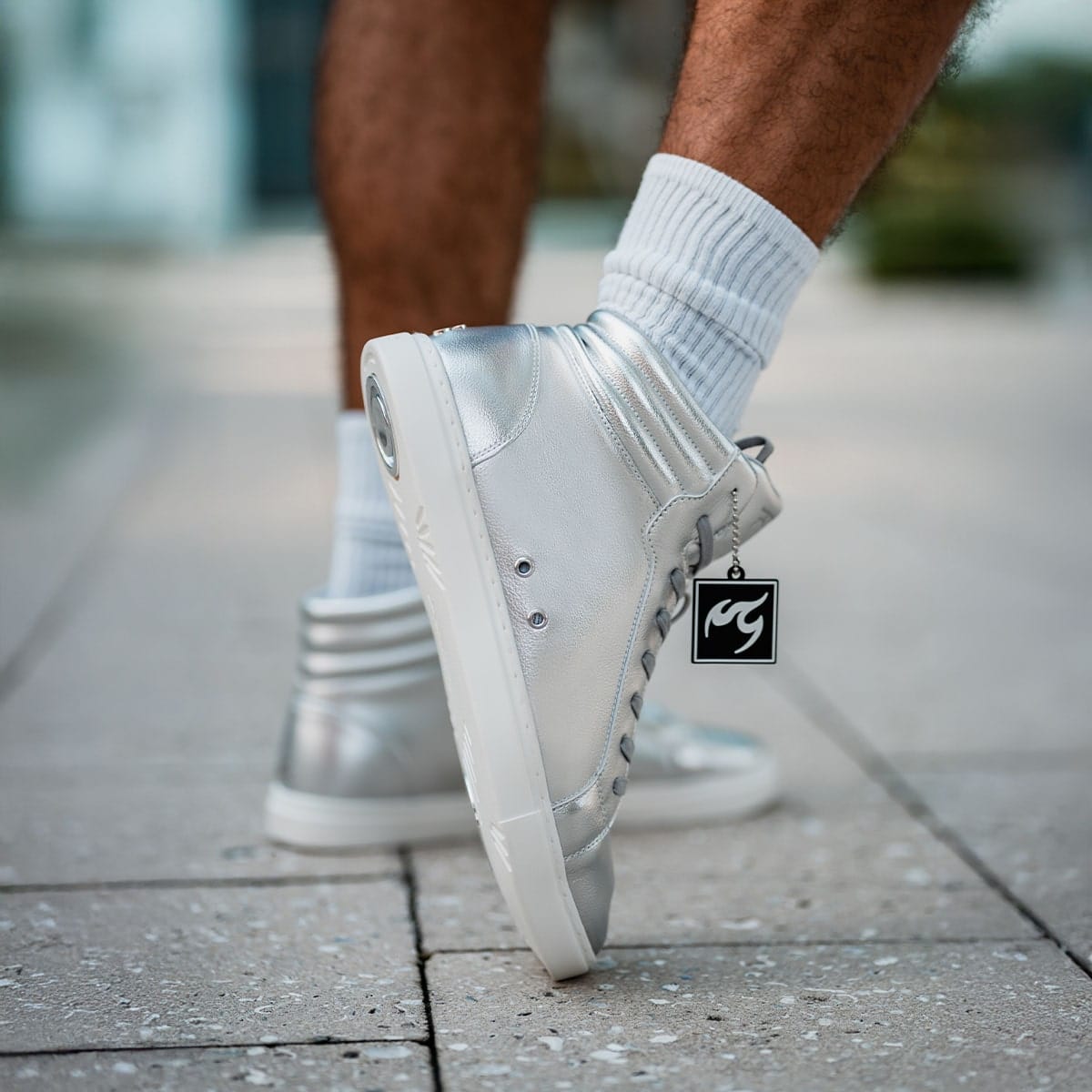 Silver High-top