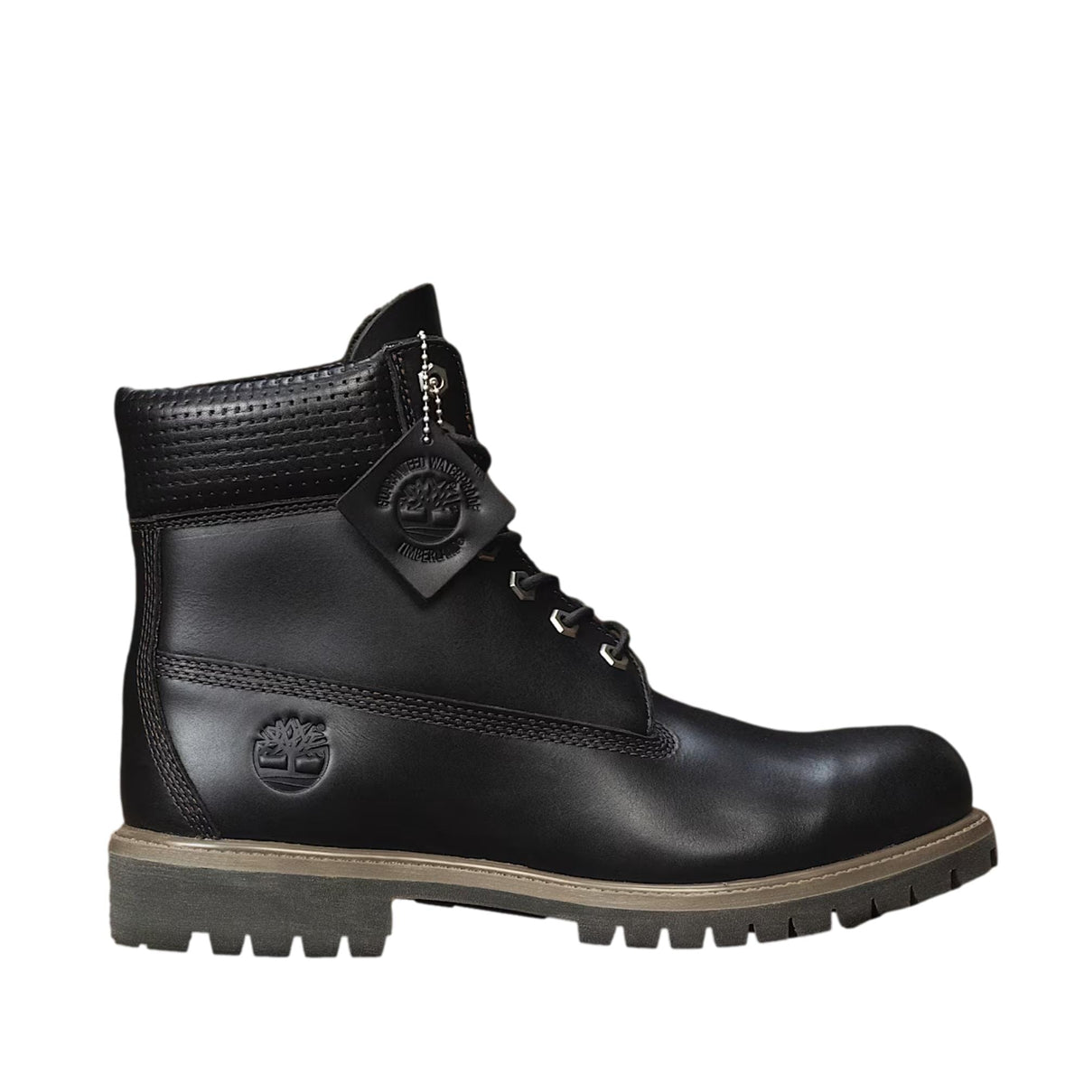 Timberland Premium 6 Inch Lace Waterproof Boot Black Full Grain  TB0A2P6WA3L Men's