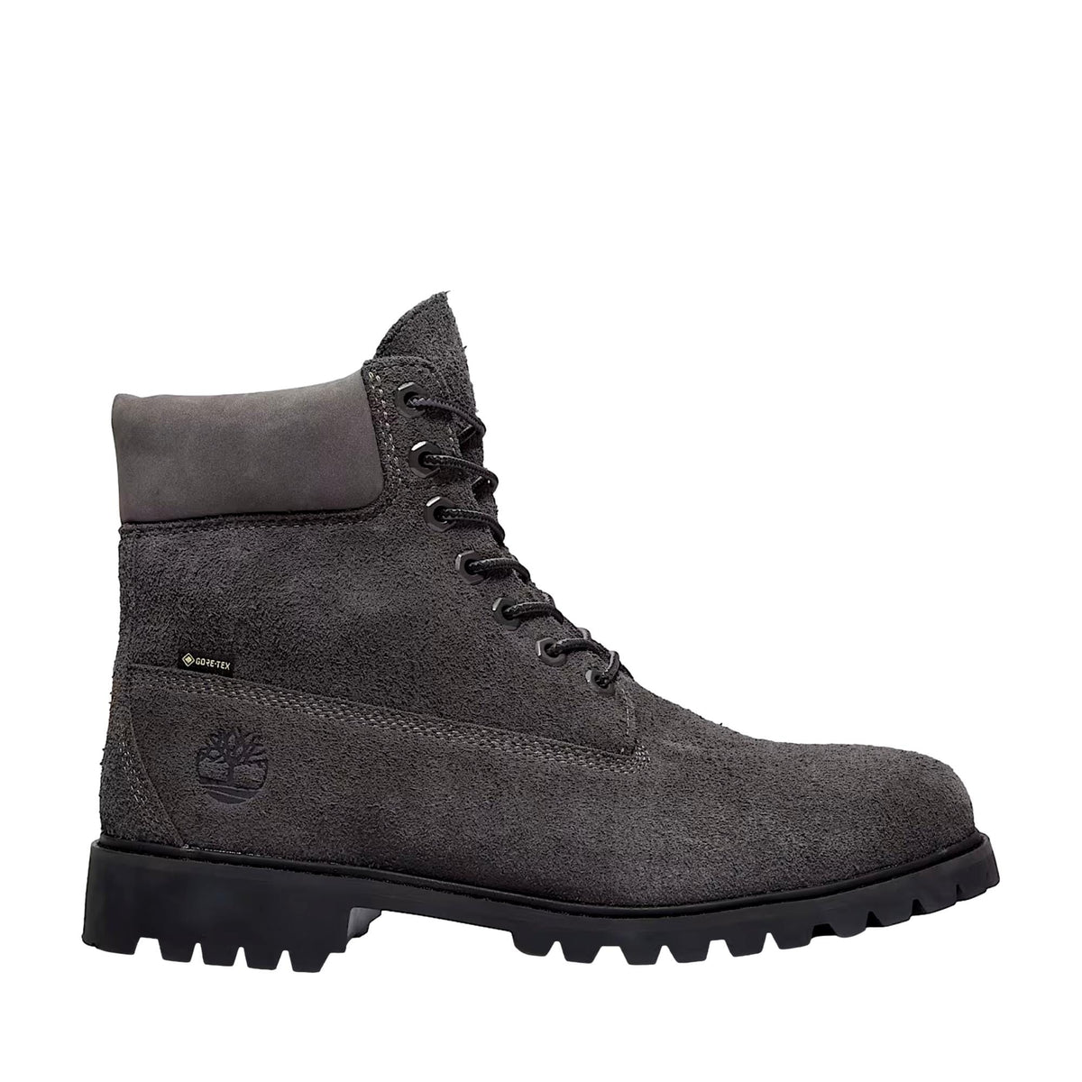 Timberland 6 Inch Premium Vibram GTX Lace Boot Dark Grey Suede  TB0A6F8FEEP Men's
