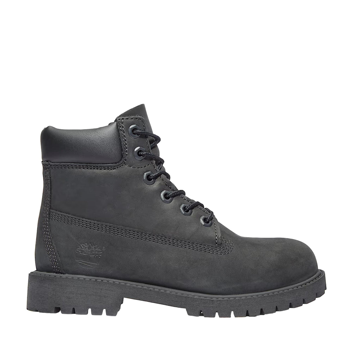 Timberland Premium 6 Inch Lace Waterproof Boot Black  TB112907001 Grade-School