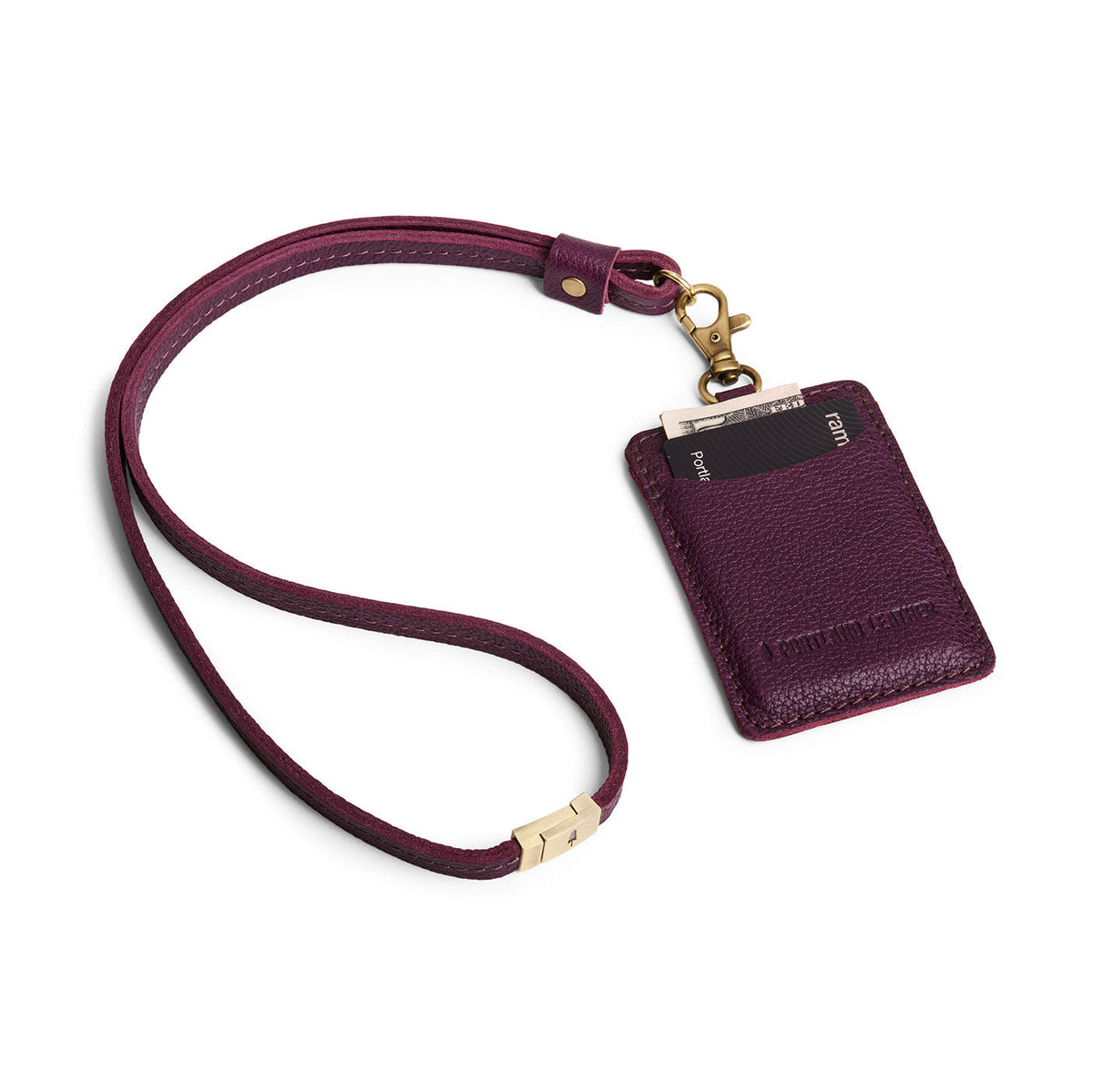 Vertical Lanyard Card Holder