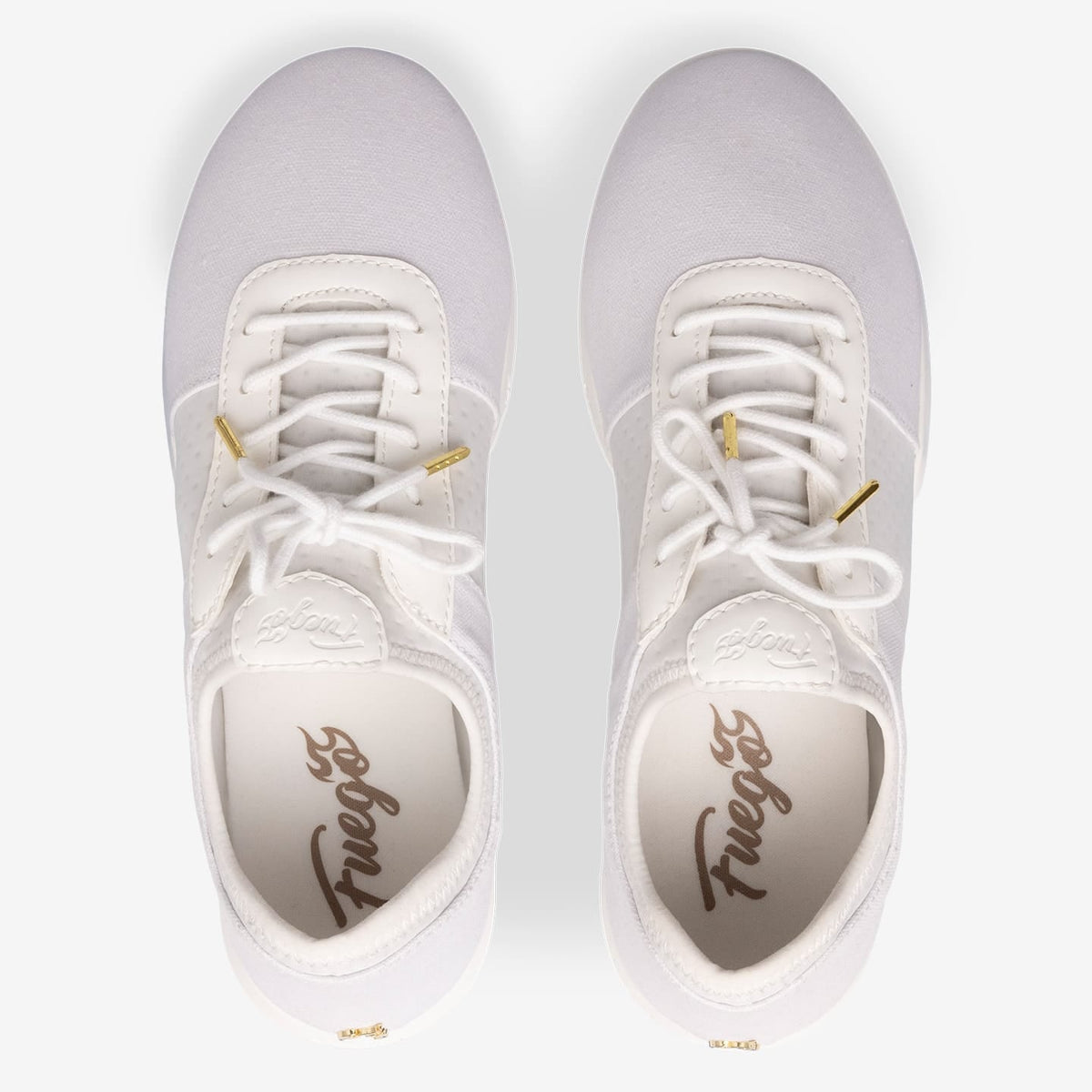White Split-sole