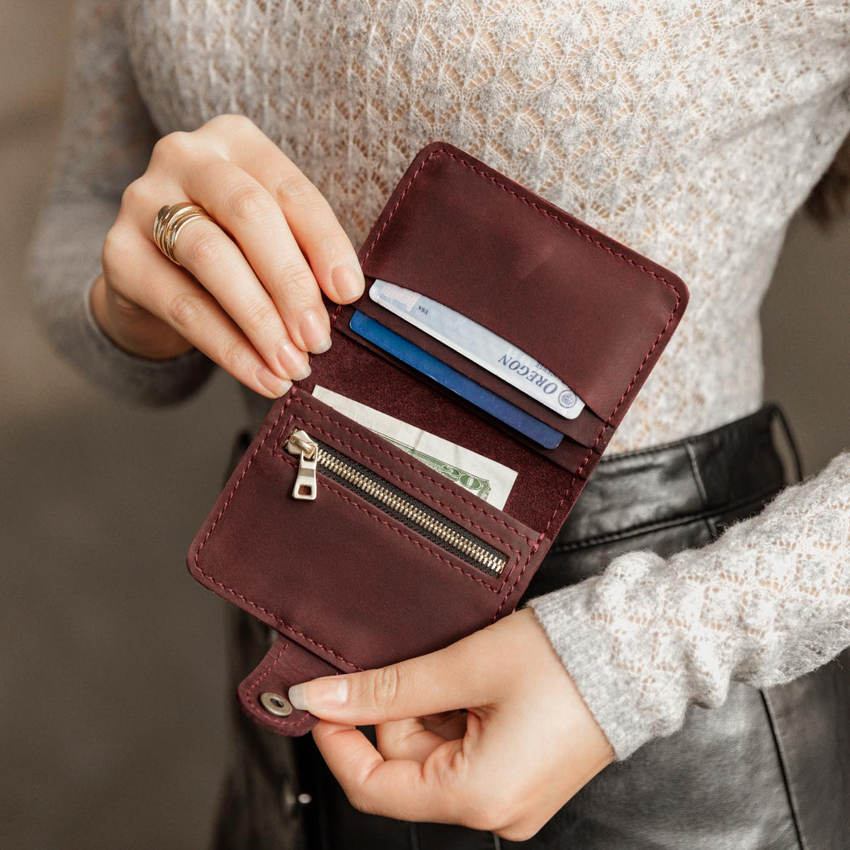 'Almost Perfect' Mini Bifold Wallet