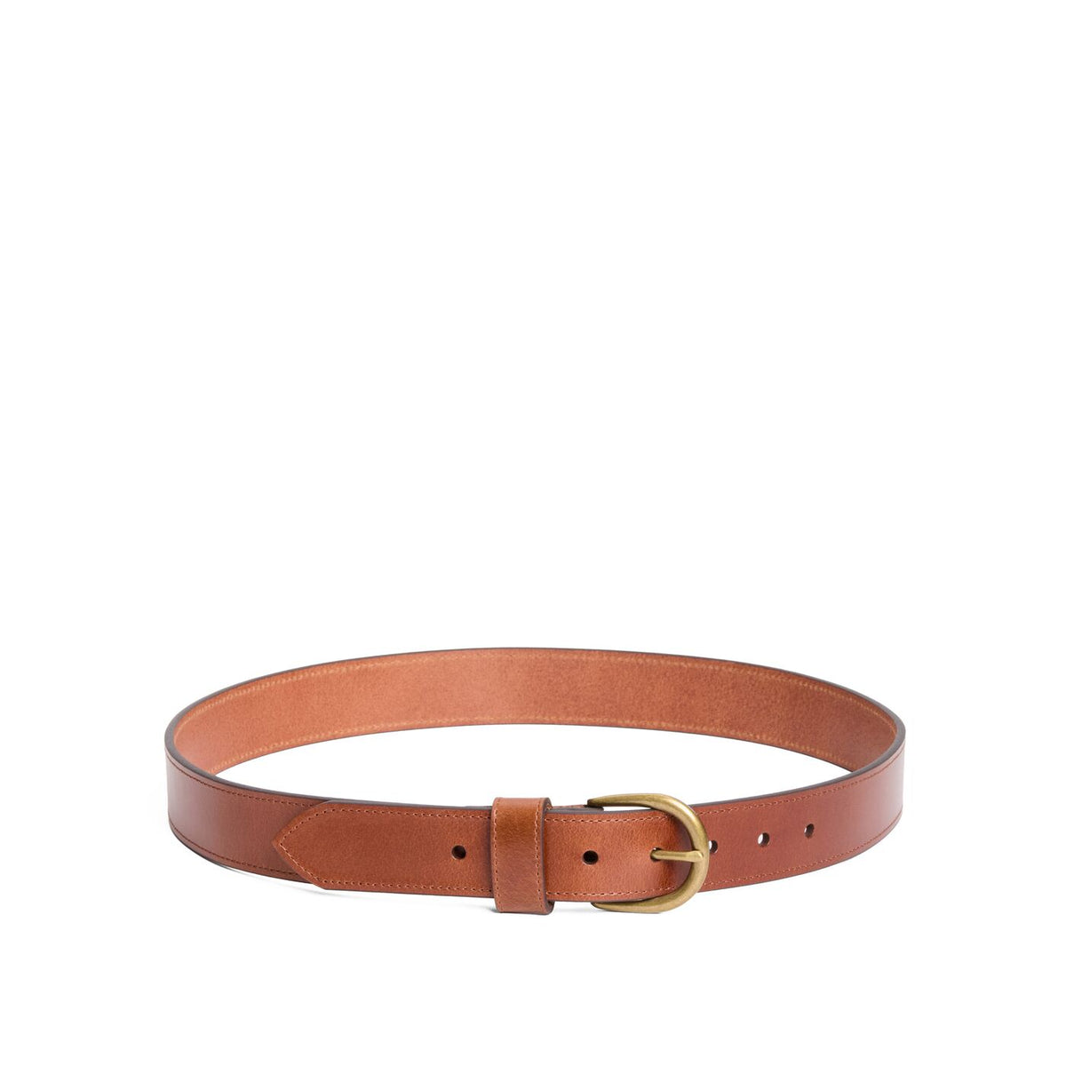 Women's Wide Loop Leather Belt