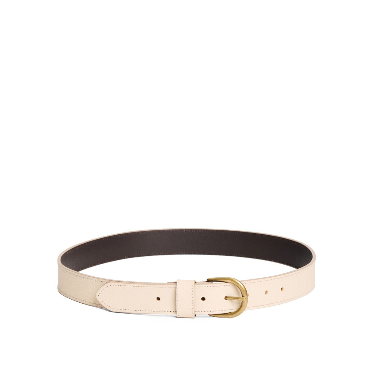 Women's Wide Loop Leather Belt