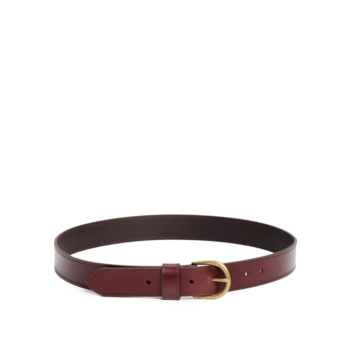 Women's Wide Loop Leather Belt